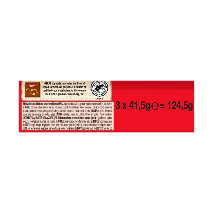 chocolatinas white, pk-3