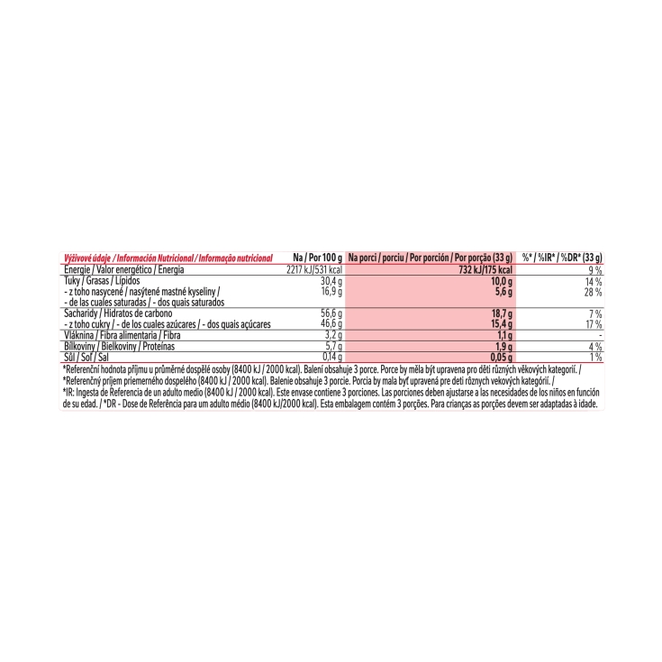 chocolatina doble chocolate, 99g