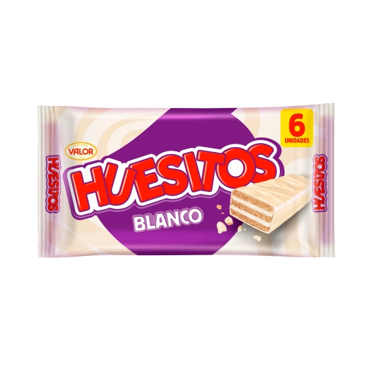 huesitos blanco, 6ud
