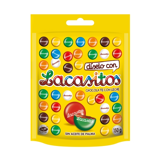 grageas chocolate doypack, 150g