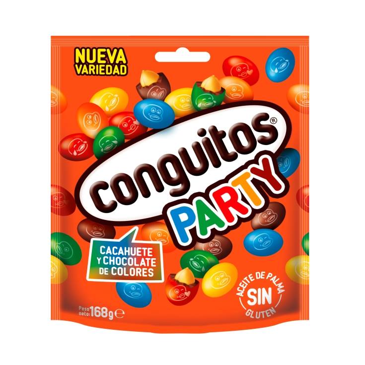 cacahuetes con chocolate party, 168g