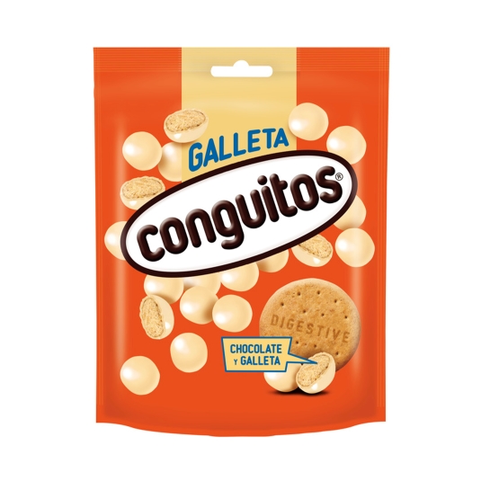 bolas galleta chocolate blanco, 120g