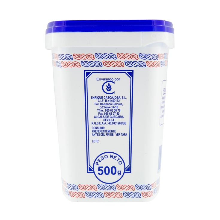 harina tempura tarrina, 500g