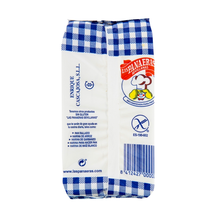 harina para freir sin gluten, 500g