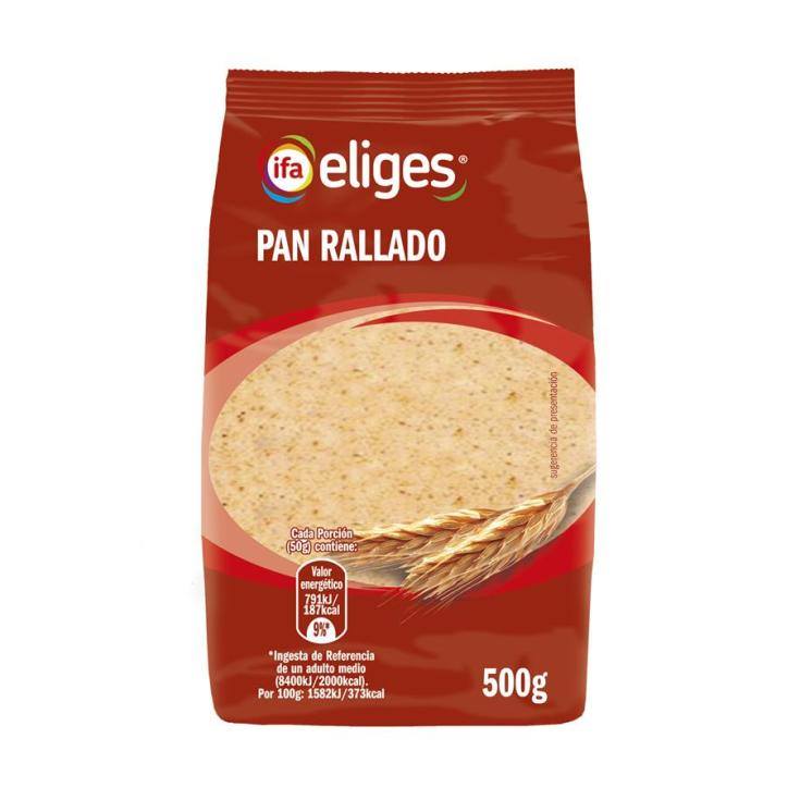 pan rallado, 500g