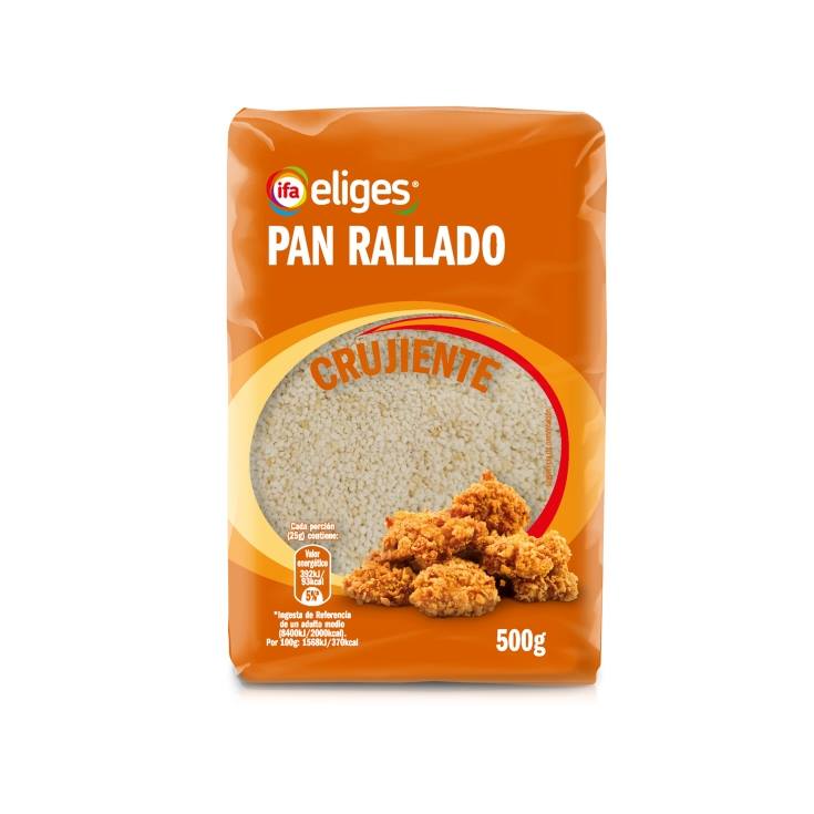 pan rallado crujiente, 500g