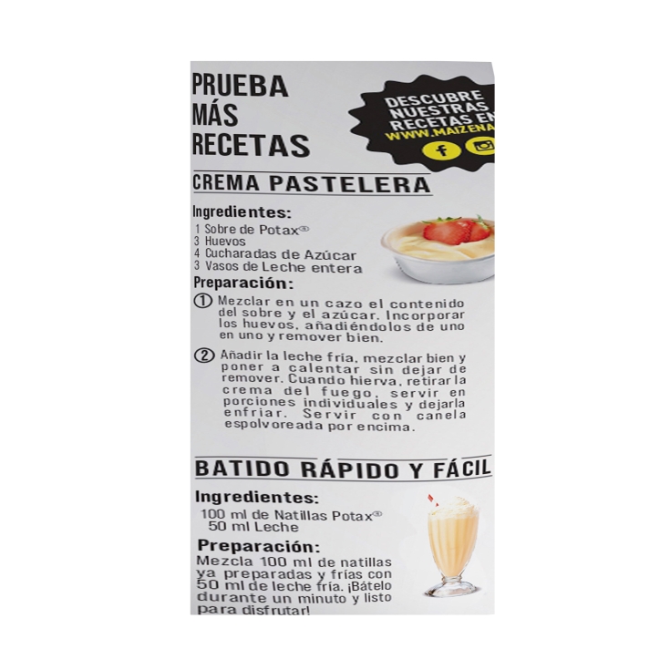 flan polvo 6 sobres, 192g