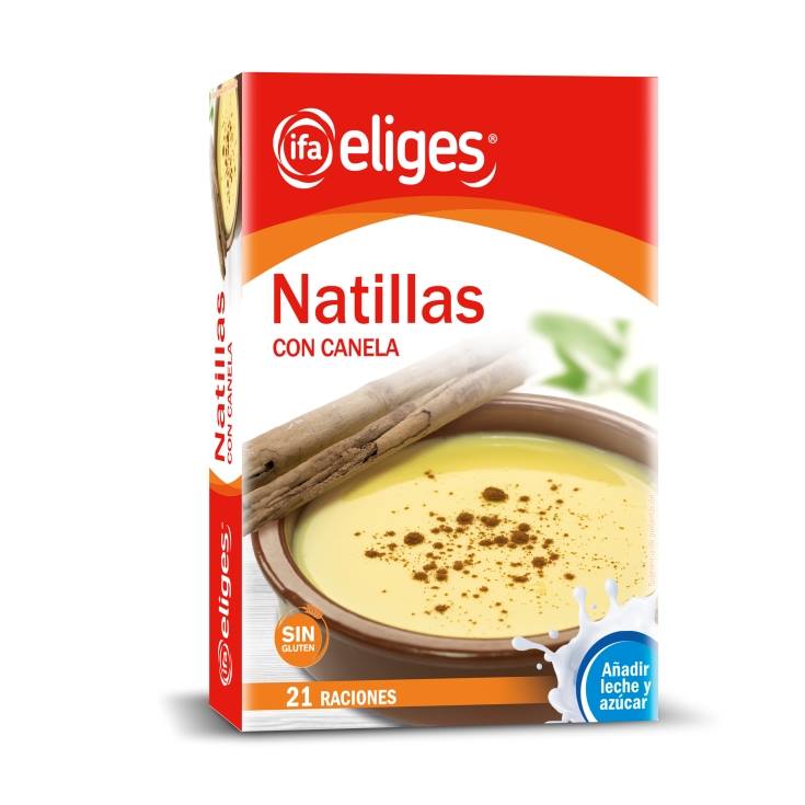 natillas con canela 21 raciones, 88g