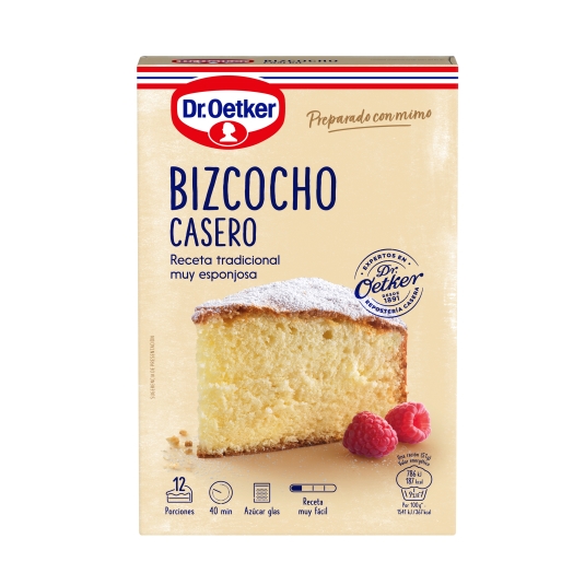 preparado bizcocho casero, 340g