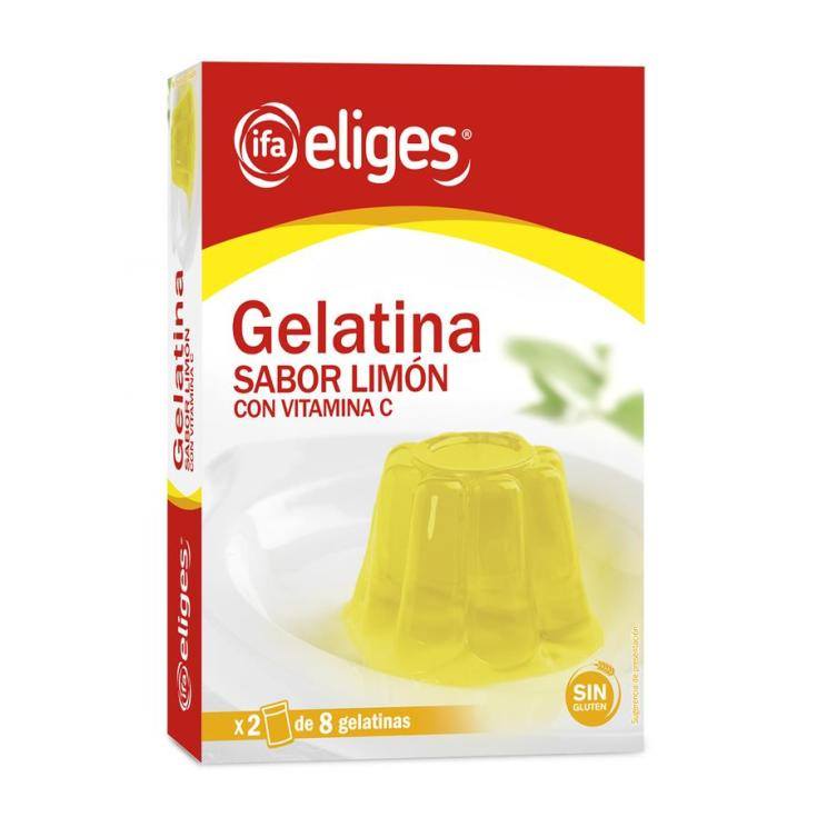 gelatina limón, 170g