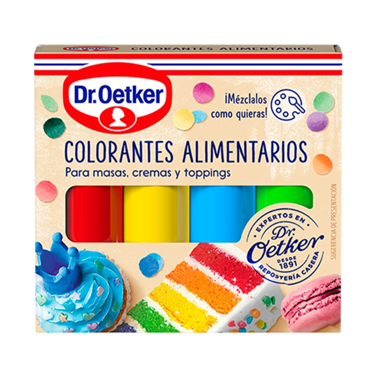 colorantes alimentarios, 40g