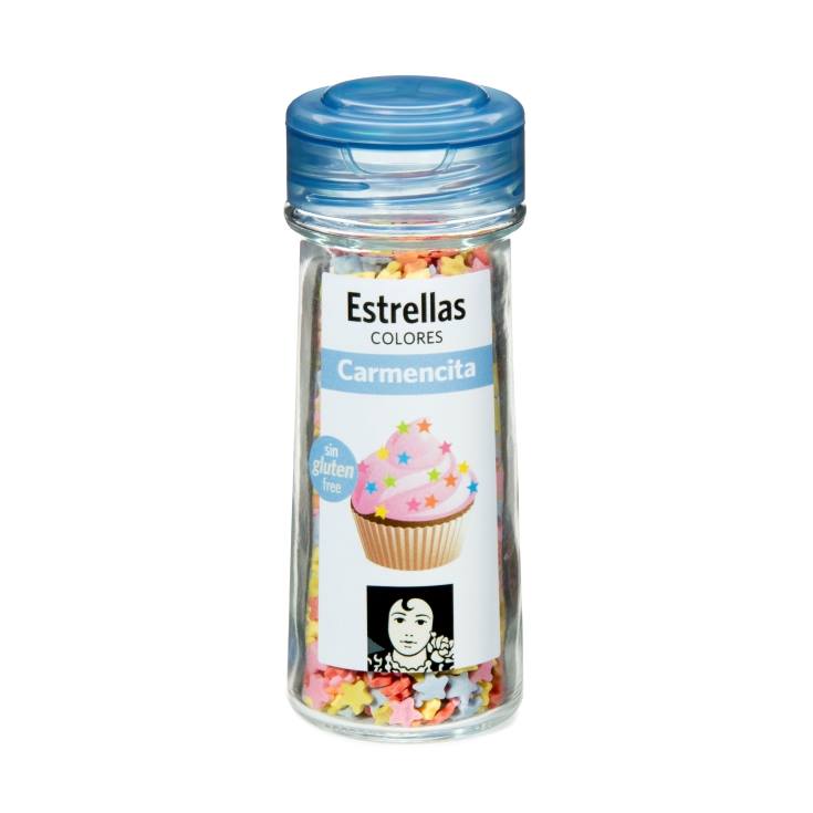 estrellas de colores, 50g