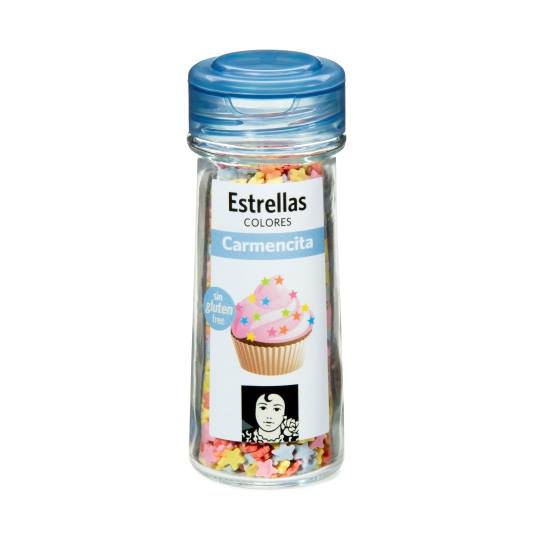 estrellas de colores, 50g