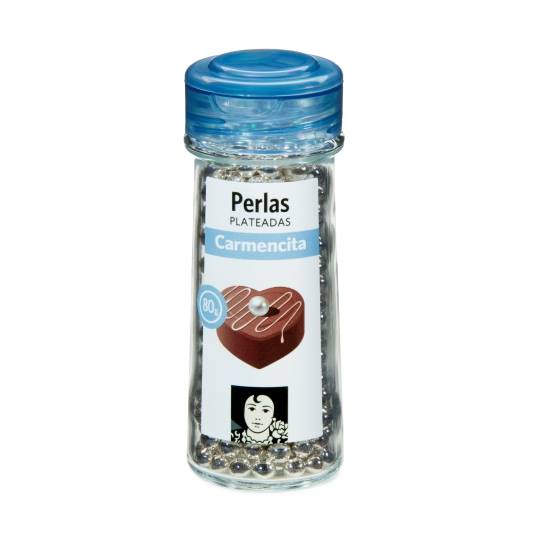 perlas plateadas, 80g