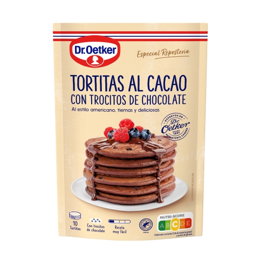 tortitas al cacao controcitos de choco, 210ud