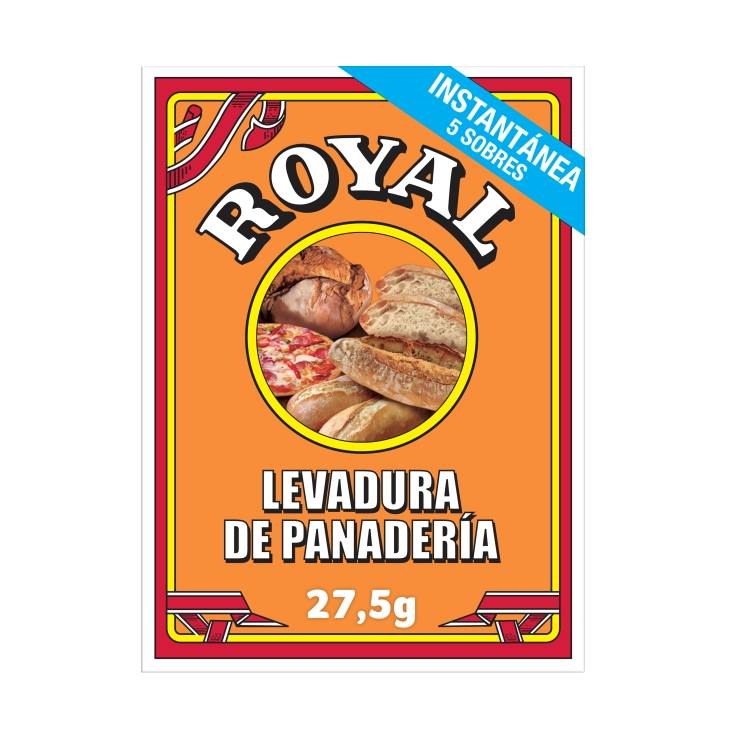 levadura panadería, 5 sob