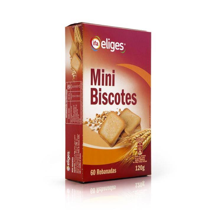 mini biscotes, 120g