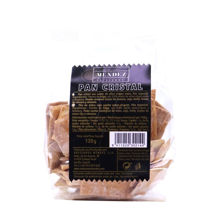 pan de cristal, 120g