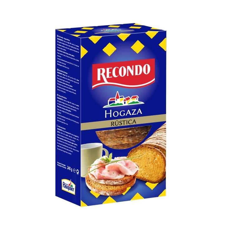 hogaza rústica tostada, 240g