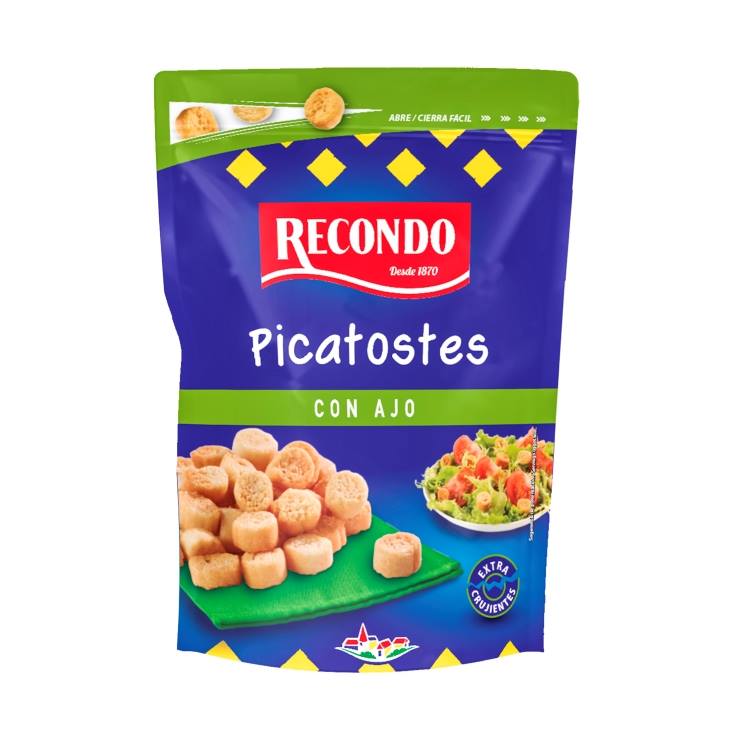 picatostes con ajo, 80g