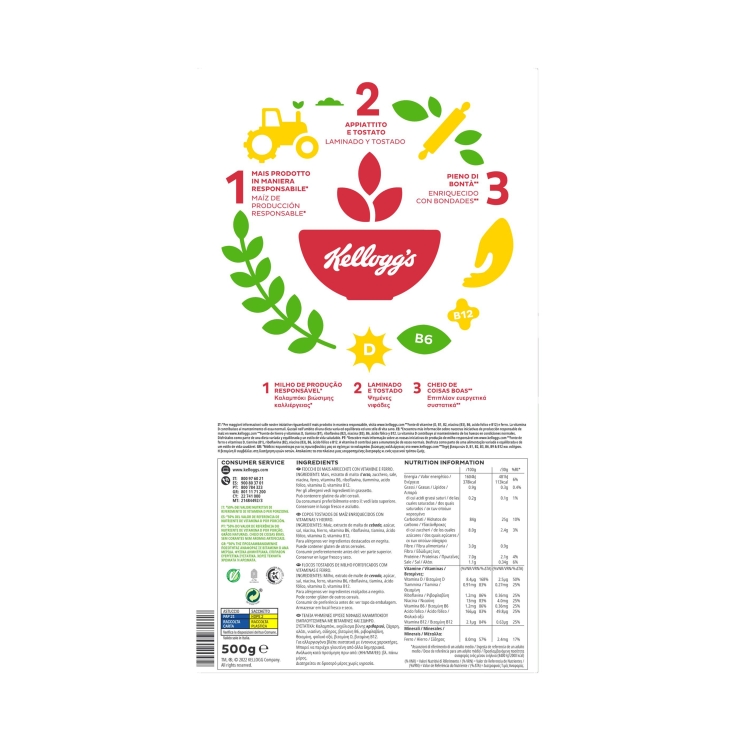 cereales corn flakes, 500g
