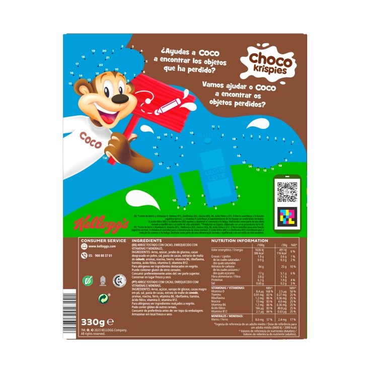 cereales choco krispies, 350g