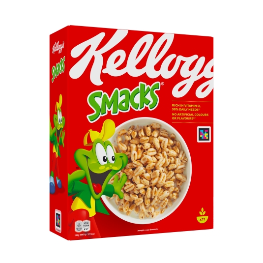 cereales trigo inflado smacks, 330g