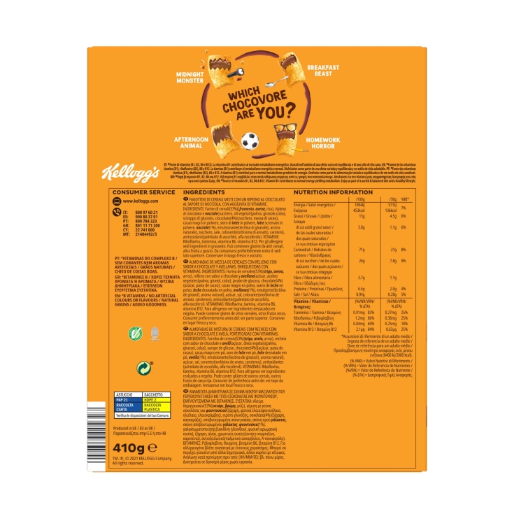 cereales krave choco nut, 375g