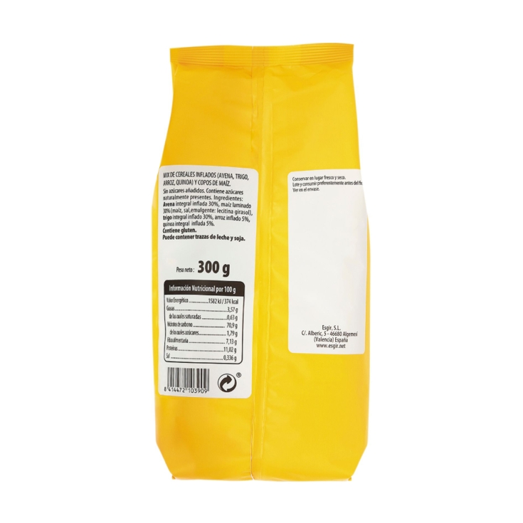 mix de cereales 0% azúcar, 300g