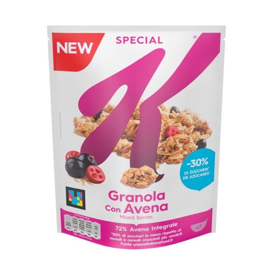cereales special k granola frutos rojos, 320g
