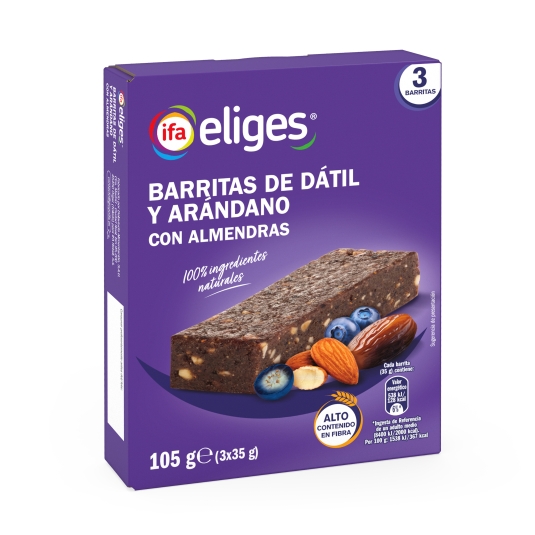 barritas dátil y arandano, pk-3