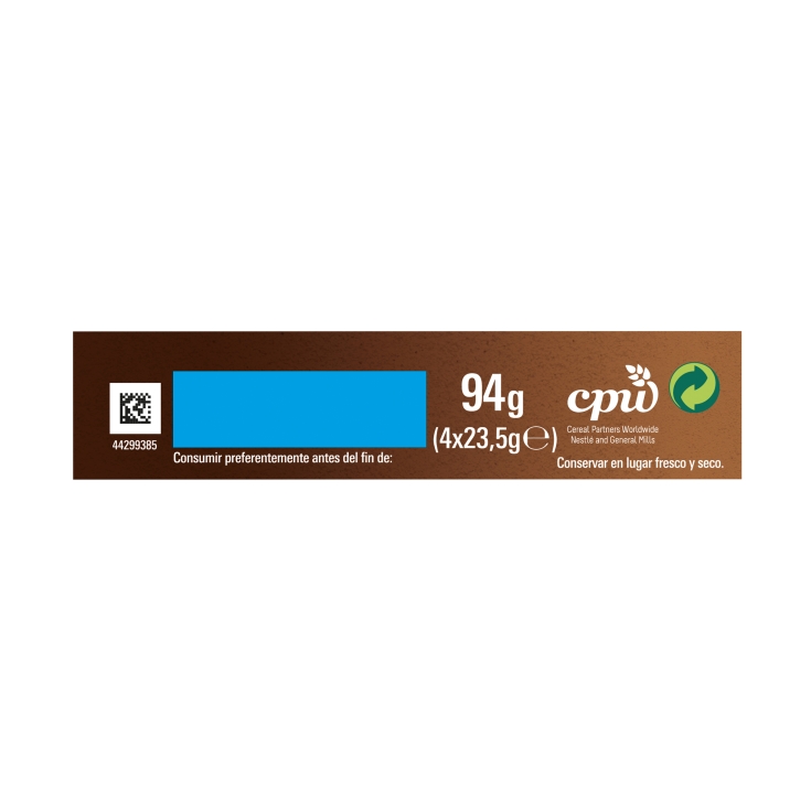 barritas cereales fitness chocolate, pk-4