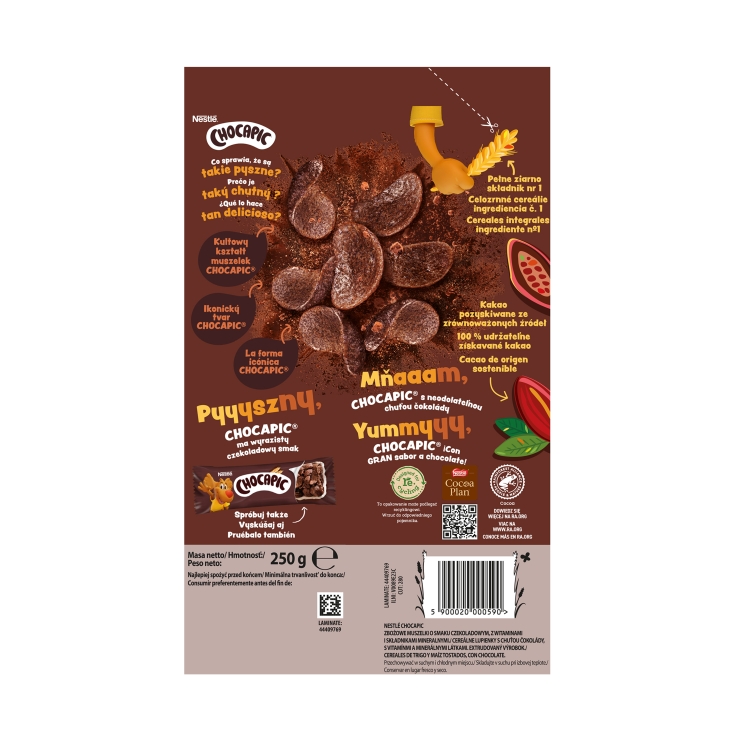 cereales chocolate chocapic bolsa, 250g