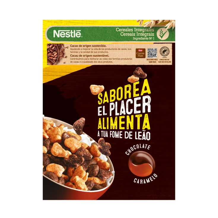 cereales caramelo&chocolate lion, 400g