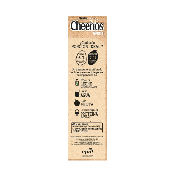 cereales avena cheerios bolsa, 210g