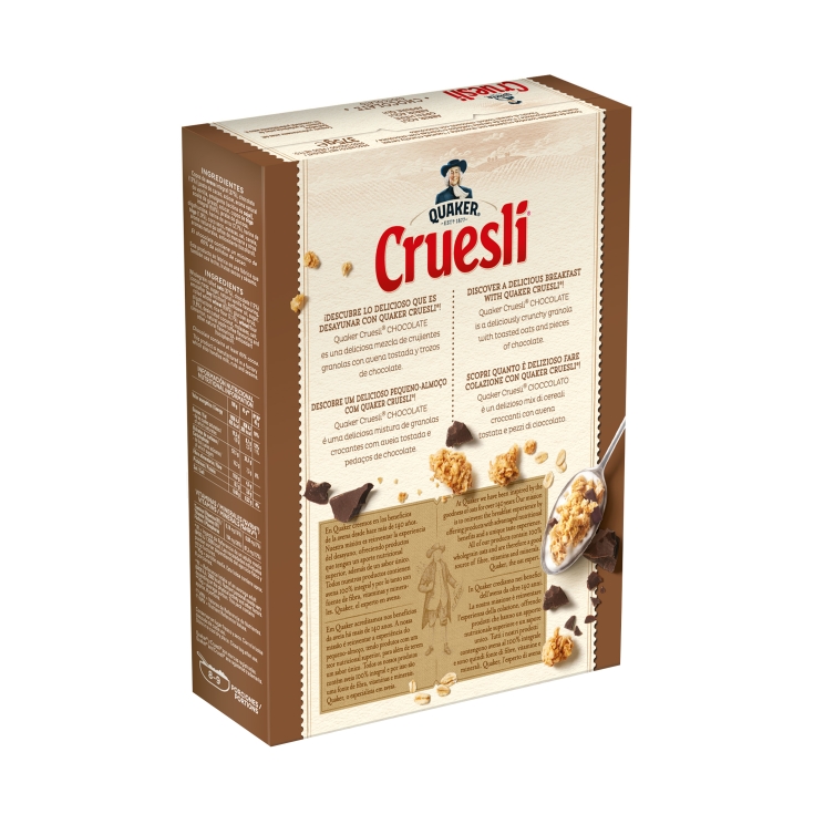 cereales cruesli con chocolate, 375g