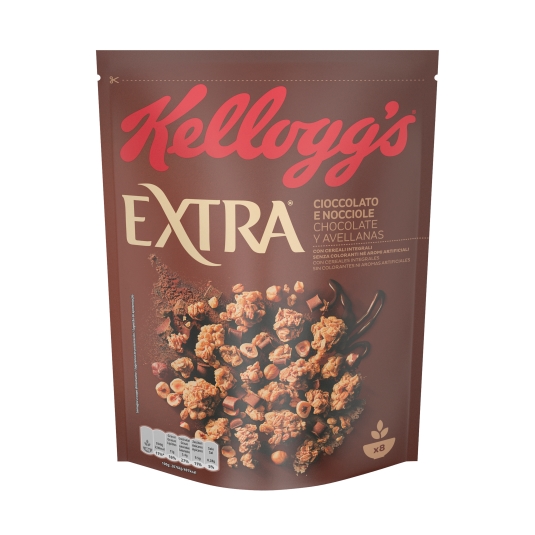 cereales extra chocolate y avellanas, 375g