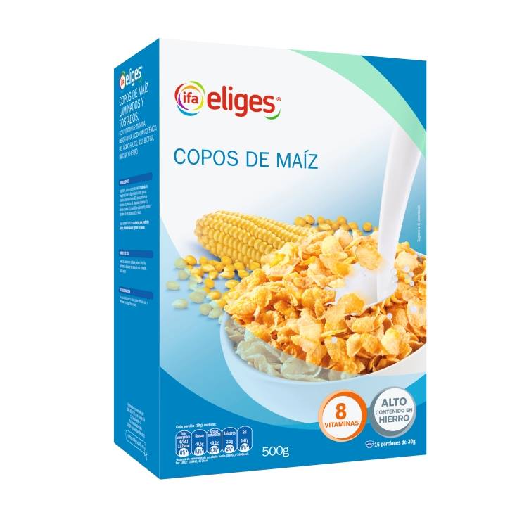 Aviación Acrobacia sencillo cereales copos maíz, 500g - El Jamón