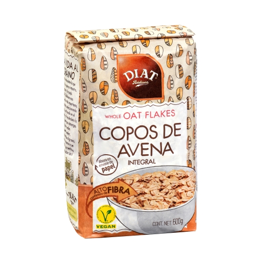 cereales copos avena integral, 500g