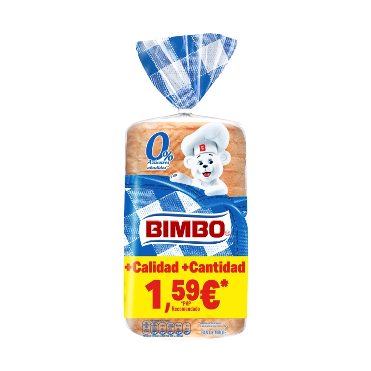 Pan de molde Bimbo® Rebanada Estilo Artesano