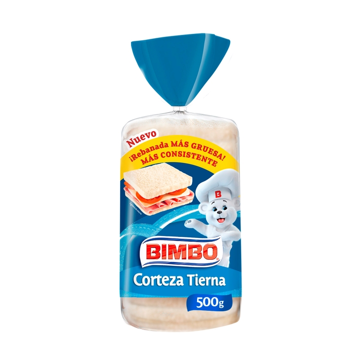 pan corteza blanca, 500g