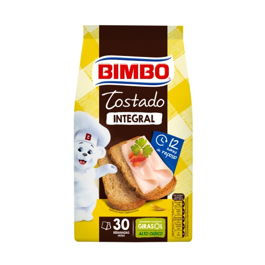 pan tostado integral, 270g