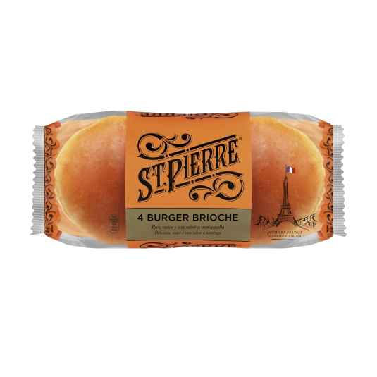 pan burger brioche 4ud, 250g