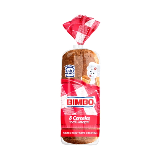pan 8 cereales familiar, 650g
