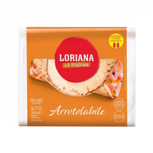 tortillas piadina arrotolabile, 300g