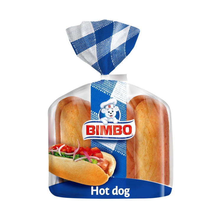 pan hot dog 6ud, 330g