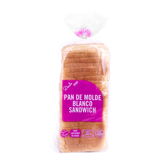 pan molde sandwich, 800g