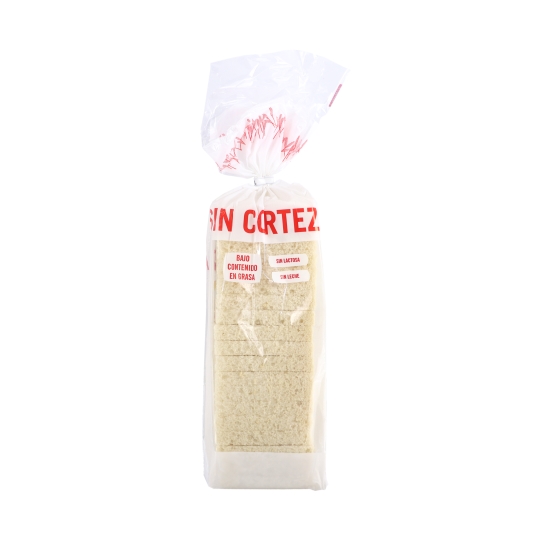 pan molde sin corteza, 500g