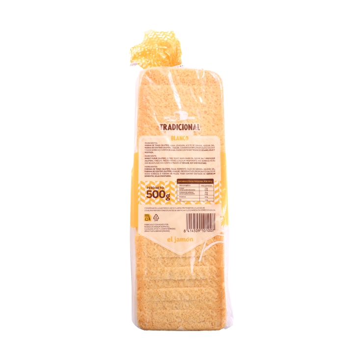 pan molde normal, 500g