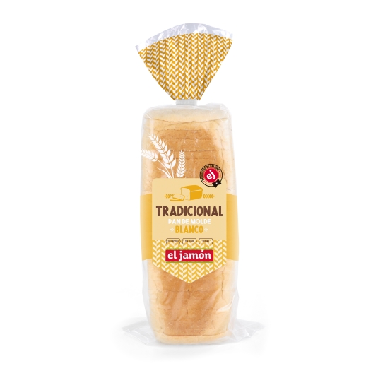 Pan de Molde Blanco BELL'S Mediano Bolsa 500g